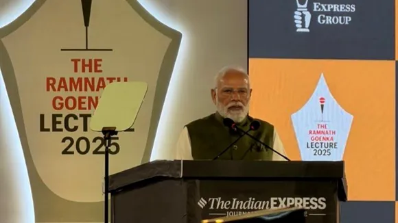 PM Narendra Modi Ramnath Goenka Lecture