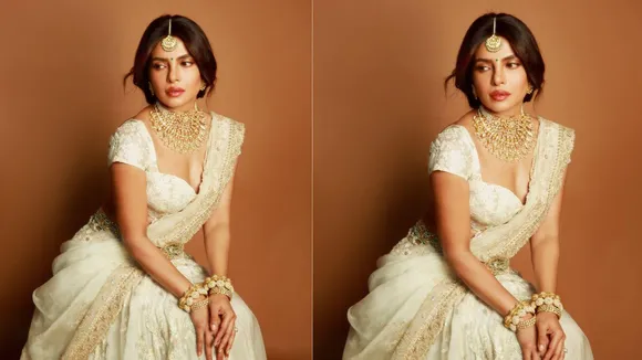 પ્રિયંકા ચોપરા વારાણસી મંદાકિની લુક સેલિબ્રિટી ફેશન મનોરંજન। Priyanka Chopra Varanasi Mandakini look celebrity fashion tips in gujarati