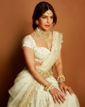 પ્રિયંકા ચોપરા વારાણસી મંદાકિની લુક સેલિબ્રિટી ફેશન મનોરંજન | Priyanka Chopra news in gujarati