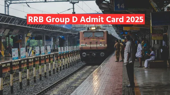 RRB Group D Admit Card 2025 released