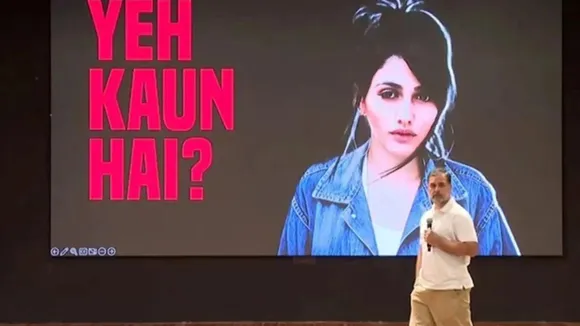 rahul Gandhi Brazilian model