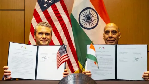 Rajnath Singh meets US Defense Secretary