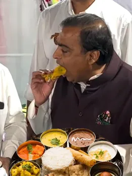 Who is a vegetarian in Ambani house