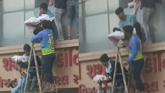 VIDEO Massive fire breaks