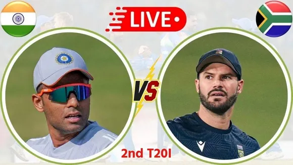 IND vs SA 2nd T20I Cricket Match Live Score, India vs South Africa T20 Series 2025 LIVE Updates in Gujarati