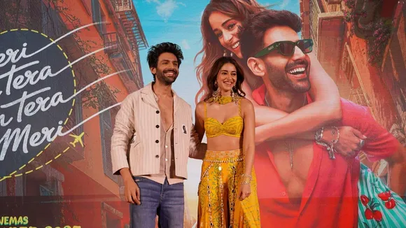 Kartik Aaryan came to Ahmedabad