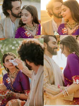 Singer Kinjal Dave Engagement