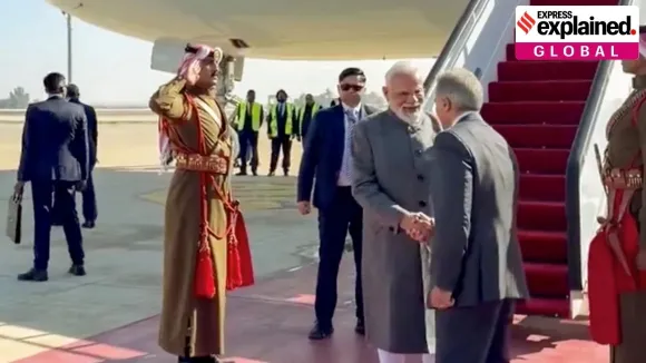 Narendra Modi Jordan visit