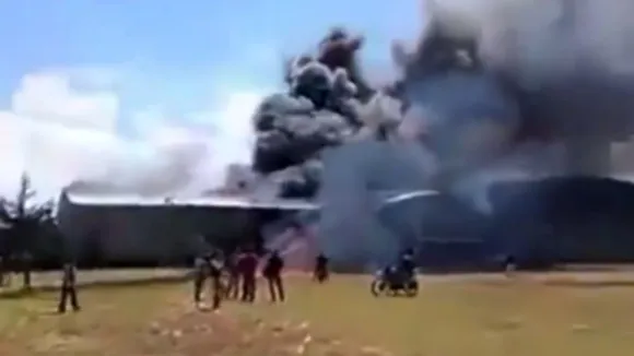 Private jet crash in Mexico