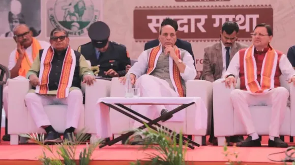 Rajnath Singh, Pushkar Singh Dhami