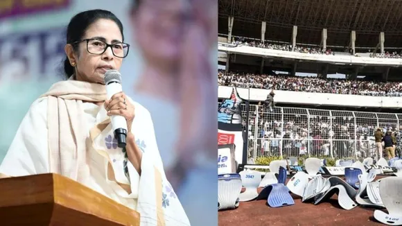 mamata banerjee kolkata salt lake stadium