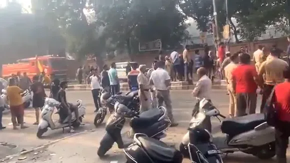 Loud blast near CRPF school Delhi