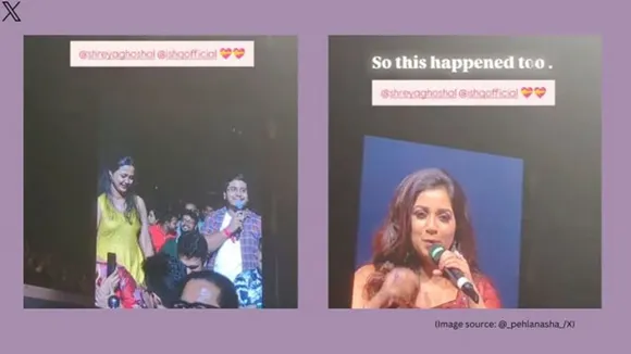 Shreya Ghoshal concert, proposal 