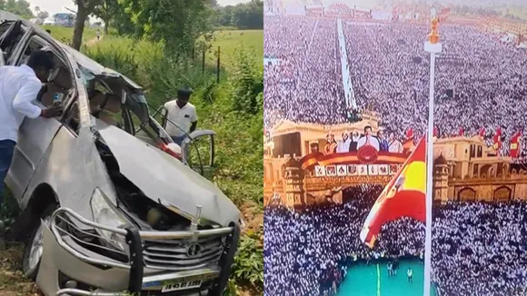 Vijay, TVK Rally, Accident
