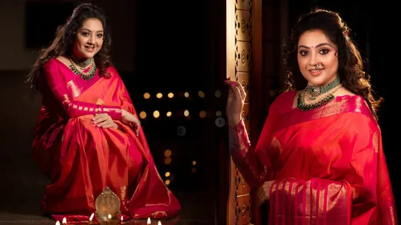 Actress Meena Diwali