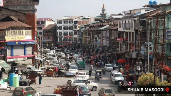 Srinagar market 