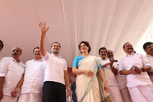 Rahul and Priyanka at Wayanad