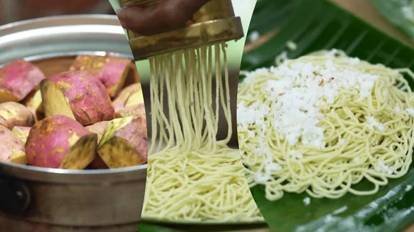 Sweet Potato Idiyappam Instant Recipe