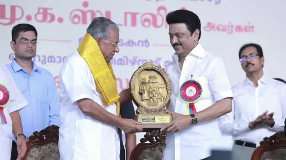 Pinarayi Vijayan MK Stalin, M K Stalin