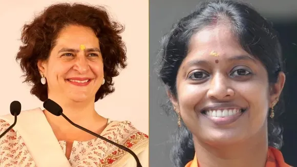 Priyanka Gandhi, Navya Haridas