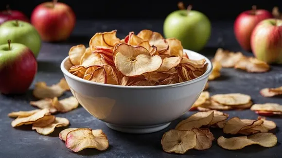 Apple Spicy Chips Easy Recipe 