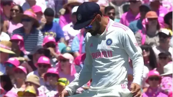 virat kohli sanpaper