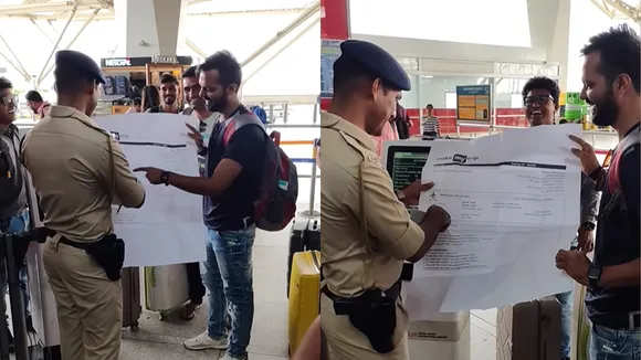 oversized boarding pass