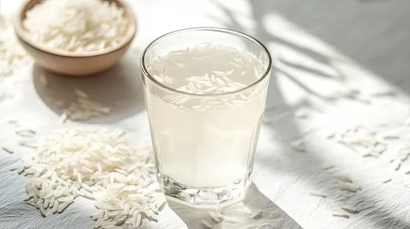 Skin And Hair Care Using Rice Water