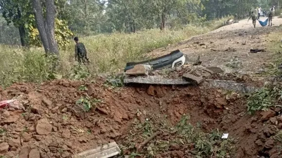 Naxal IED Blast Chhattisgarh