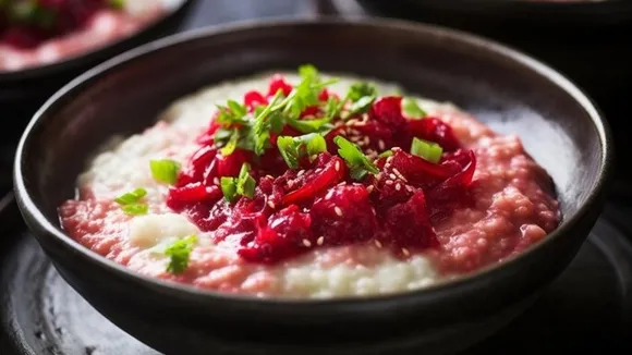 Beetroot Curd Rice Recipe