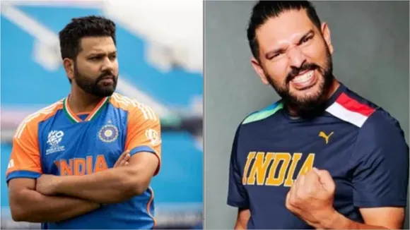 yuvraj singh support rohit sharma