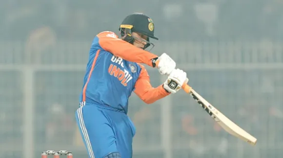 Abhishek Sharma Batting Againt England