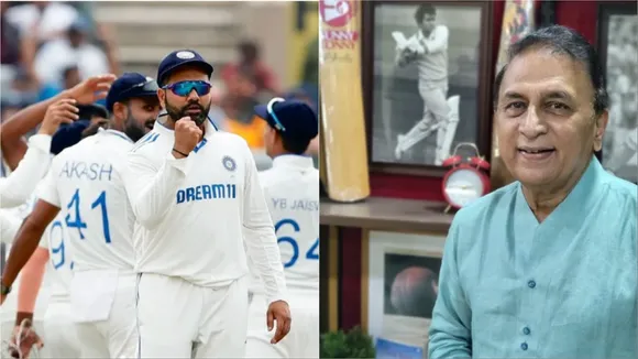 rohit sharma, sunil gavaskar