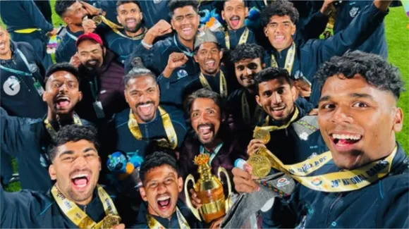 Kerala Football Team Wins Gold In National Games