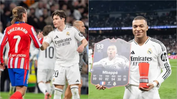 Real Madrid And Athletico Madrid Match