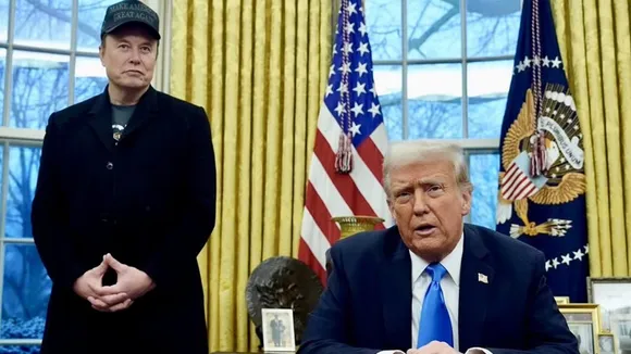 Elon Musk, Donald Trump 