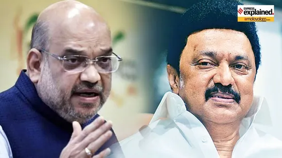 M K Stalin Amit Shah
