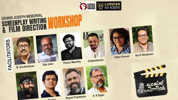 Fefka Luminar Screenplay writing and film direction Workshop Dennis Joseph Memorial