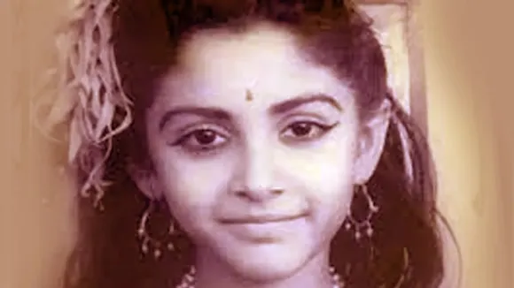 Jaya Prada childhood photo ng