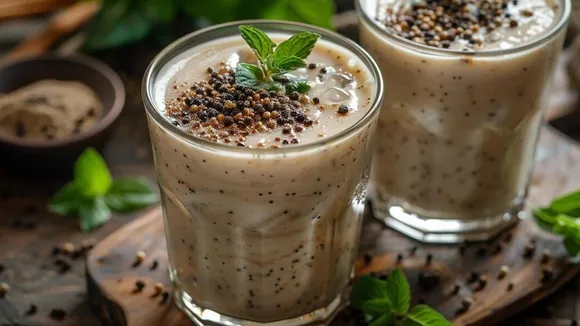 Ragi Juice Healthy Drink Recipe 