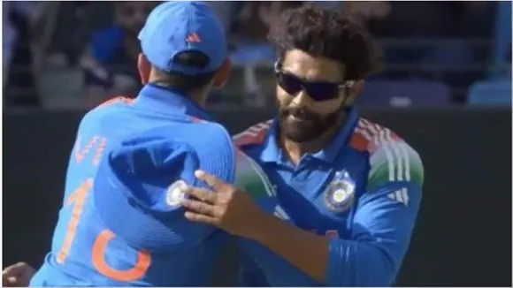 Ravindra Jadeja And Virat Kohli