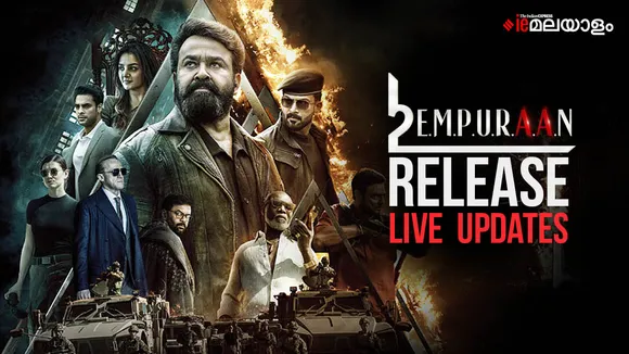 Empuraan Movie Release in Malayalam Live Updates