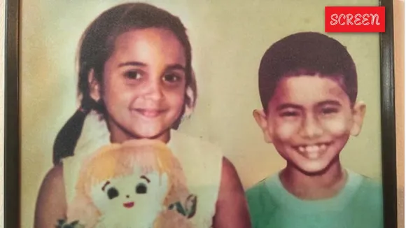 Lena Aju Varghese childhood photo fi