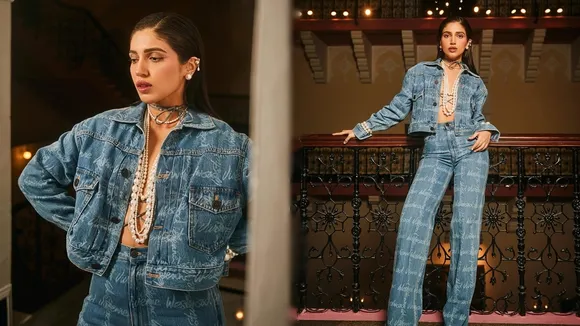 Bhumi Pednekar Stylist Denim Look 