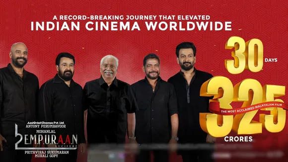 Empuraan 30 days box office collection