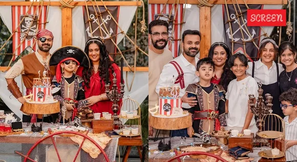 Kunchacko Boban son Izahak birthday pics 