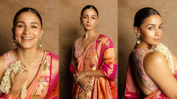 Alia Bhatt Saree Look