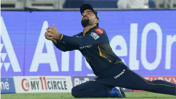Rashid Khan Catch Against Hyderabad
