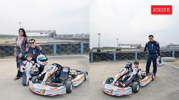 Ajith Shalini Aadvik  racing lessons