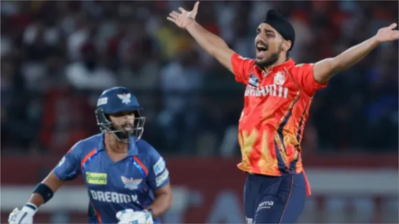 Arshdeep Singh against LSG